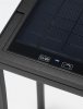 Minimalistyczna lampa solarna zewnętrzna do ogrodu klasyczna LED kolor antracyt ściamnialna IP54 OLVERTO LE75291 Luces Exclusivas